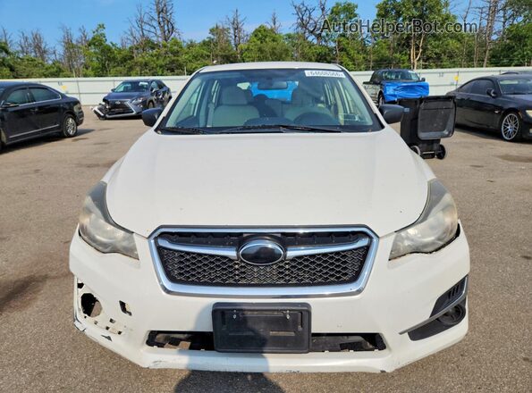 JF1GPAA64G9245074 2016 SUBARU IMPREZA Белый Вид сзади
