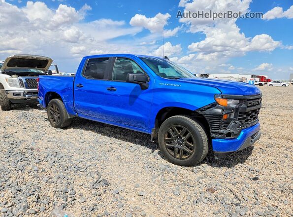 1GCPABEK6SZ327390 2025 CHEVROLET SILVERADO Blue Vista frontal