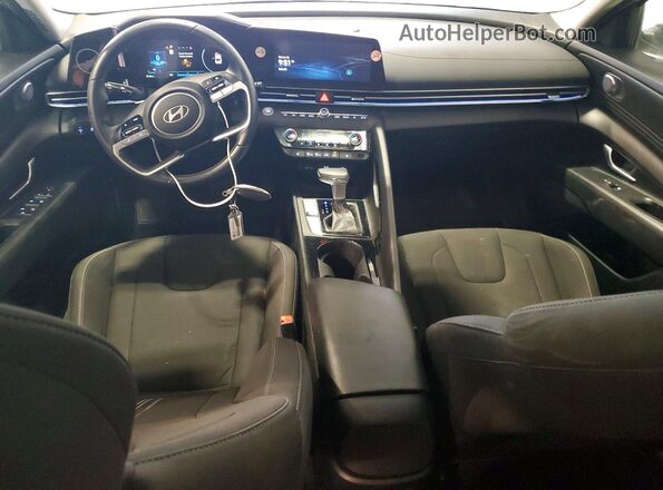KMHLS4DG3SU911677 2025 HYUNDAI ELANTRA Белый Вид щитка приборов