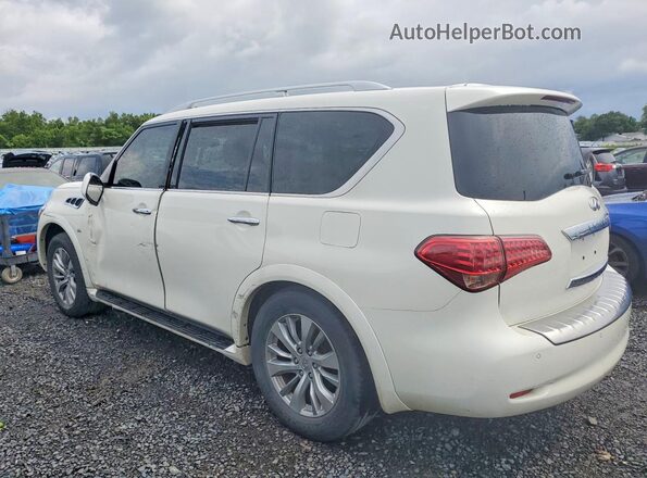 JN8AZ2NF3G9610455 2016 INFINITI QX80 White Հետևի աջ