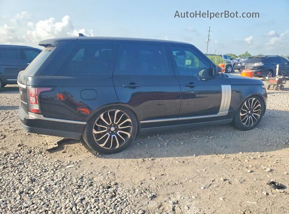SALGS2KF1GA268946 2016 LAND ROVER RANGE ROVER Black Առջևի աջ