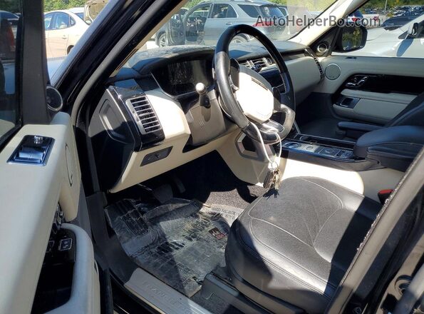 SALGS2SV2KA557639 2019 LAND ROVER RANGE ROVER Black Instrument cluster view