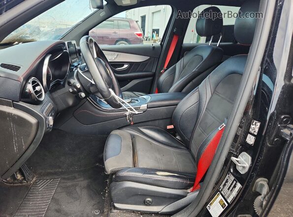 WDC0G6EBXJF325885 2018 MERCEDES-BENZ GLC-CLASS Black Առջևի վահանակի տեսք
