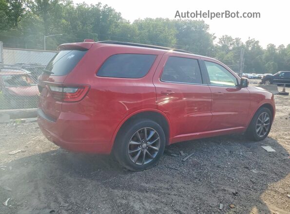 1C4RDJDG2JC362291 2018 DODGE DURANGO Red Przód prawy