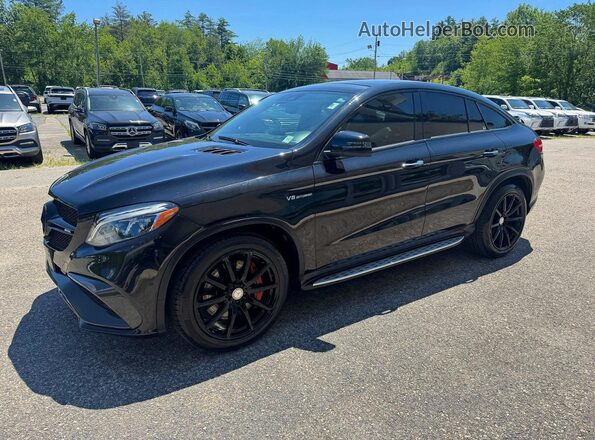 4JGED7FB7GA020743 2016 MERCEDES-BENZ GLE Black Trasero izquierdo