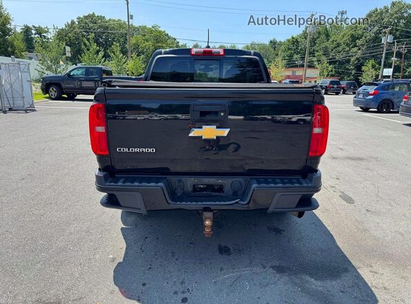 1GCPTDE17G1302100 2016 CHEVROLET COLORADO Black Հետևի տեսք