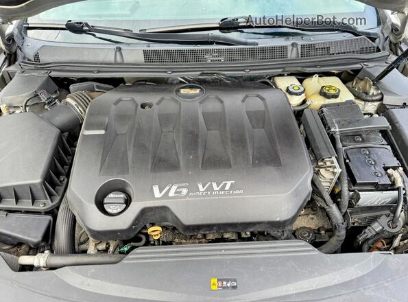 2G61M5S36K9123178 2019 CADILLAC XTS Silver Vista del compartimento del motor