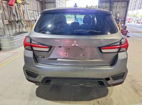 JA4AR3AU1LU027728 2020 MITSUBISHI OUTLANDER Gray წინა სალონის ხედი
