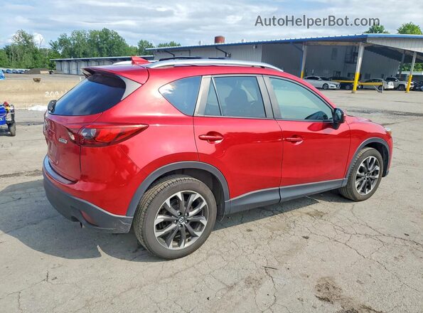JM3KE4DYXG0754865 2016 MAZDA CX-5 Red Przód prawy