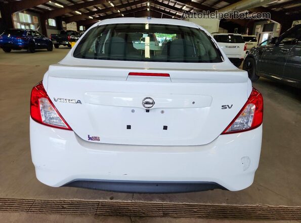 3N1CN7AP7HL851121 2017 NISSAN VERSA White წინა სალონის ხედი