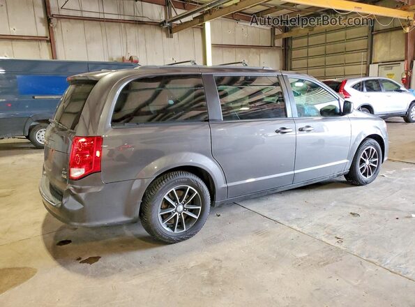 2C4RDGEG5JR249301 2018 DODGE GRAND Серый Передняя правая четверть