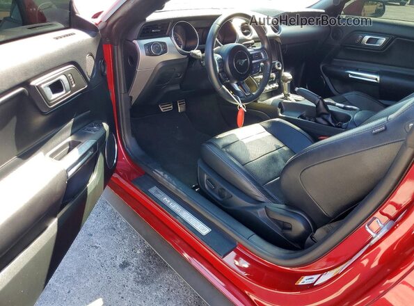 1FA6P8CF0L5146609 2020 FORD MUSTANG Red ხელსაწყოთა პანელის ხედი