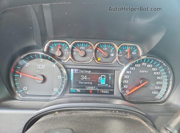 3GCPCREC9HG326271 2017 CHEVROLET SILVERADO Gray Հետևի նստատեղերի տեսք