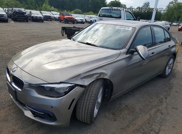 WBA8E3G53GNU05187 2016 BMW 3 SERIES Желто-коричневый Задняя левая четверть