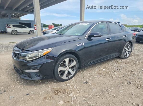 5XXGT4L38LG397253 2020 KIA OPTIMA Black Հետևի ձախ