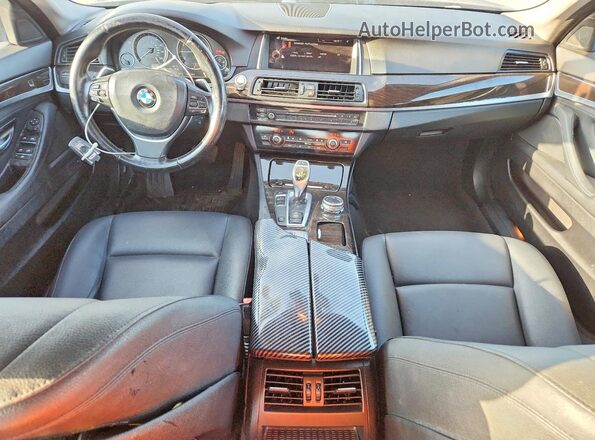 WBA5A5C55GD526437 2016 BMW 5 SERIES Gray Widok zestawu wskaźników