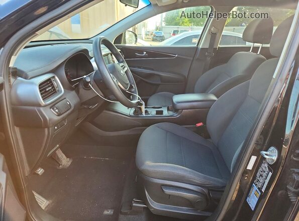 5XYPG4A5XLG612281 2020 KIA SORENTO Black Вид панелі приладів