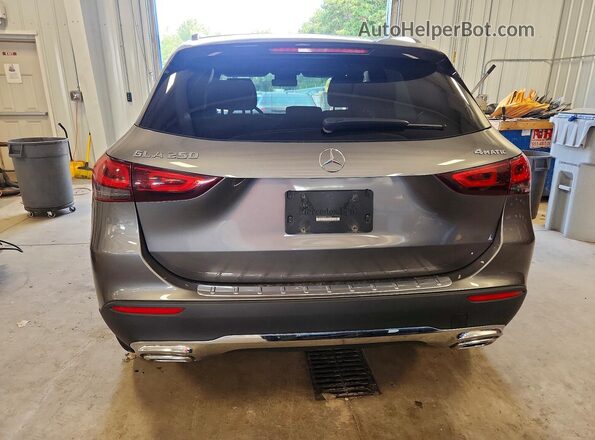 W1N4N4HB5MJ121521 2021 MERCEDES-BENZ GLA Gray Widok wnętrza z przodu