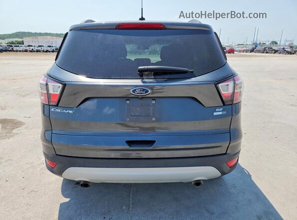 1FMCU9GD8JUB36235 2018 FORD ESCAPE Gray Սալոնի դիմացի տեսք