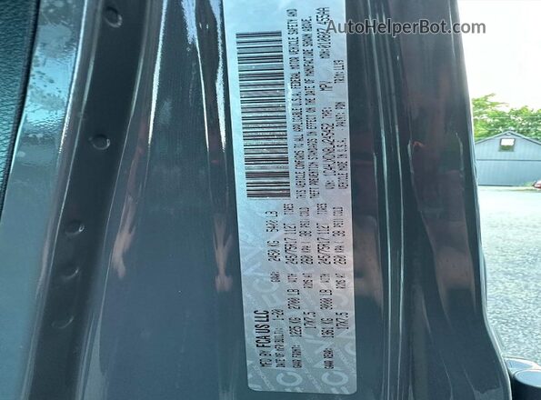 1C4HJXDN8LW245452 2020 JEEP WRANGLER Gray Вид задньої частини салону