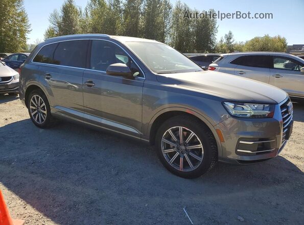 WA1LAAF79HD031346 2017 AUDI Q7 Silver წინა ხედი