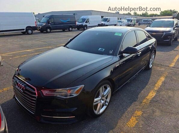 WAUHGAFC7GN006622 2016 AUDI A6 Black Rear right
