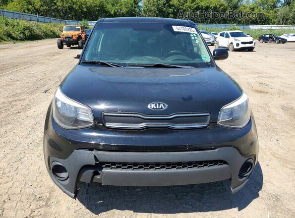 KNDJN2A21H7882459 2017 KIA SOUL Black Widok z tyłu
