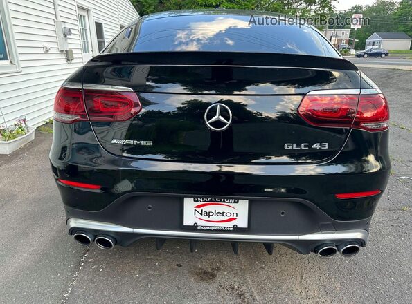 W1N0J6EB7NG042165 2022 MERCEDES-BENZ GLC-CLASS Black Вид ззаду