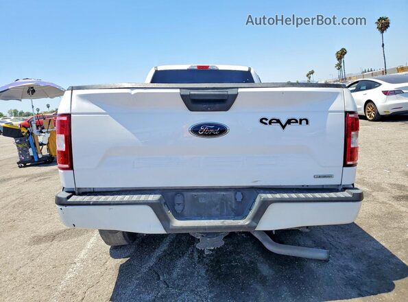 1FTEX1CP6KKE52672 2019 FORD F150 White Սալոնի դիմացի տեսք