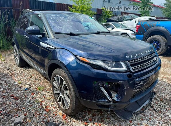SALVR2BG9HH215125 2017 LAND ROVER RANGE Blue Trasero izquierdo