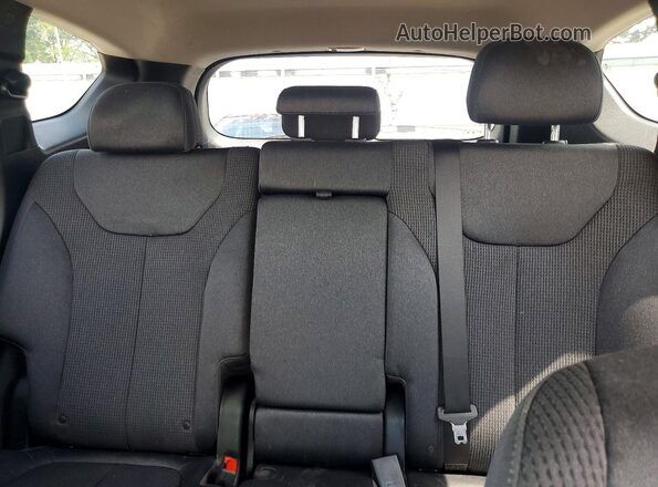 5NMS23AD7LH156045 2020 HYUNDAI SANTA FE Коричневый Вид задней части салона