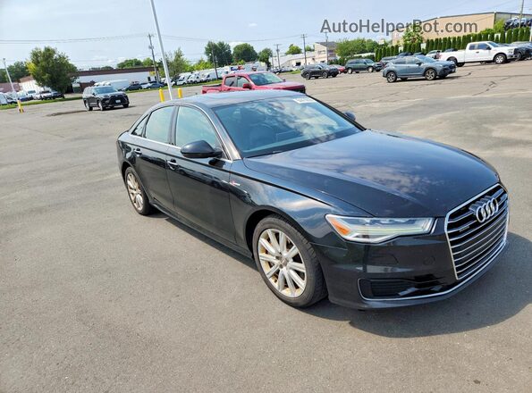 WAUHGAFC8GN007438 2016 AUDI A6 Черный Вид спереди