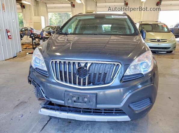 KL4CJASB6GB707028 2016 BUICK ENCORE Charcoal Rear view