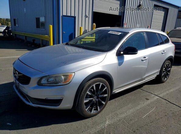YV4612HK5G1017449 2016 VOLVO V60 Silver Հետևի ձախ