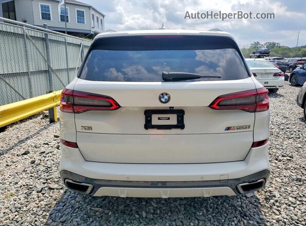 5UXJU4C01LL227744 2020 BMW X5 White Вид салону спереду