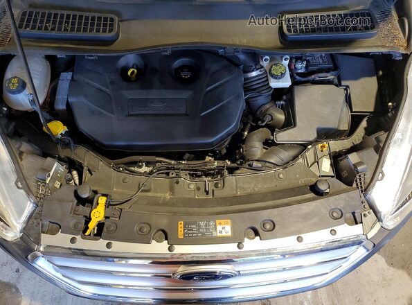 1FMCU9J97HUB40212 2017 FORD ESCAPE Gray Widok naklejki z numerem VIN