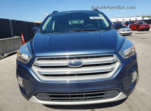1FMCU0GD0JUC67171 2018 FORD ESCAPE Blue Հետևի տեսք