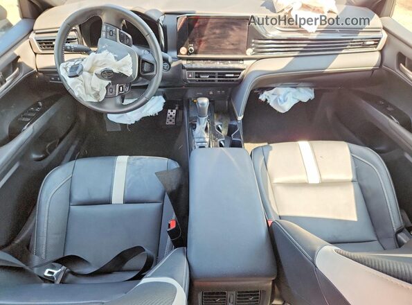 4T1DAACK6SU155886 2025 TOYOTA CAMRY Black Widok zestawu wskaźników