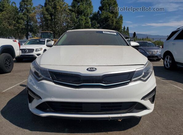 KNAGU4LE9L5040924 2020 KIA OPTIMA White Հետևի տեսք