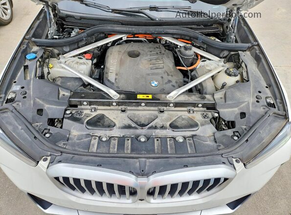 5UX43EU06S9X96024 2025 BMW X5 White Widok naklejki z numerem VIN
