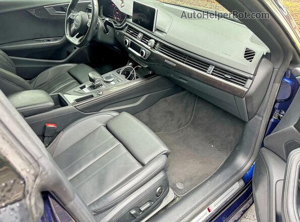 WAUC4CF51JA083954 2018 AUDI OTHER Blue Rear seats view