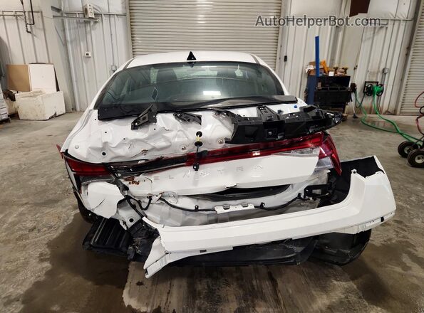 KMHLS4DG7SU988021 2025 HYUNDAI ELANTRA White Vista interior delantera