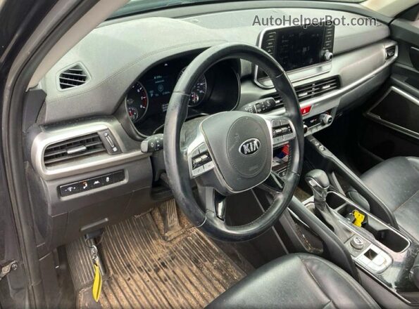 5XYP6DHC4LG017238 2020 KIA TELLURIDE Black Հետևի նստատեղերի տեսք