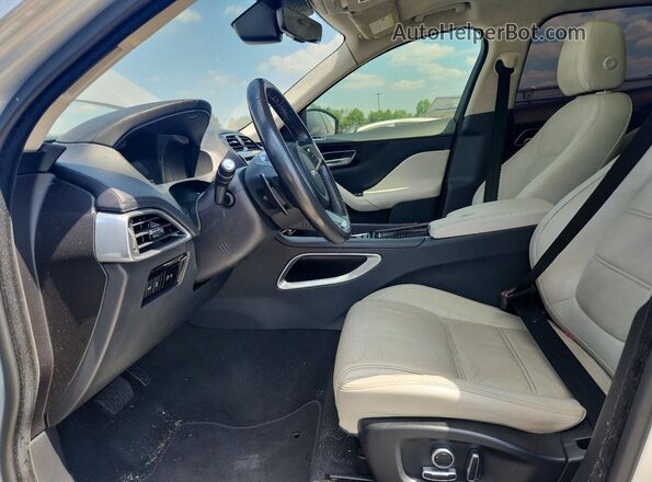 SADCK2FX3LA629049 2020 JAGUAR F-PACE Silver Առջևի վահանակի տեսք