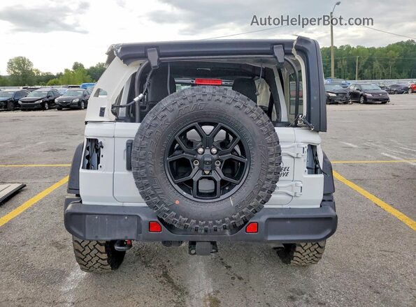 1C4PJXDN6SW573771 2025 JEEP WRANGLER White Widok wnętrza z przodu