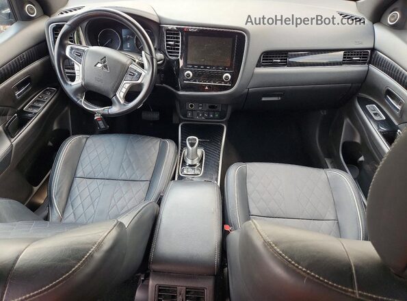 JA4J2VA78NZ055087 2022 MITSUBISHI OUTLANDER Gray Widok zestawu wskaźników