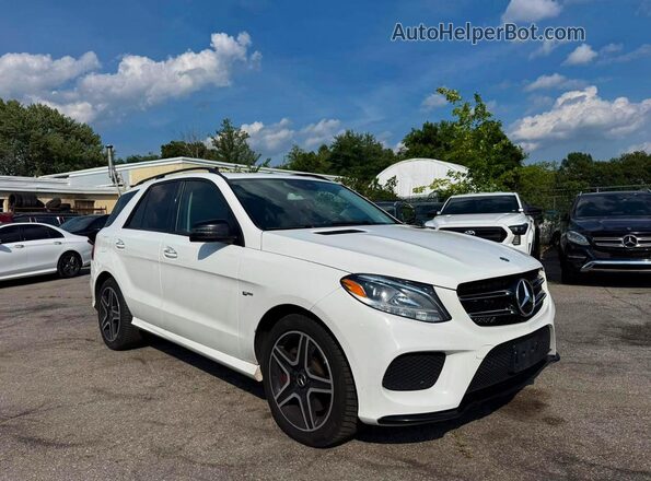4JGDA6EB9JB005050 2018 MERCEDES-BENZ GLE White Задня ліва чверть