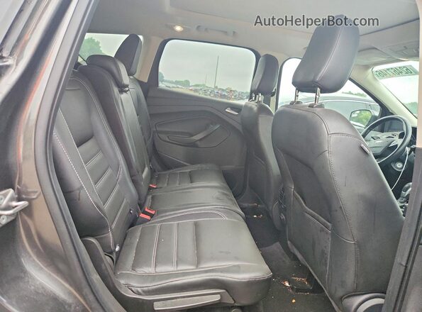 1FMCU9HD6JUB09467 2018 FORD ESCAPE Gray Вид підкапотного простору