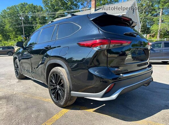 5TDKDRAH3PS507181 2023 TOYOTA HIGHLANDER Black Հետևի աջ