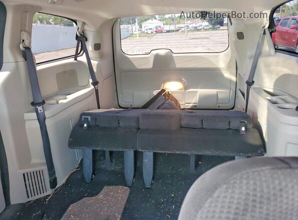 2C4RDGCG4GR380313 2016 DODGE CARAVAN Black Вид задньої частини салону